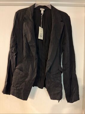 Target Black Open-Front Blazer Jacket